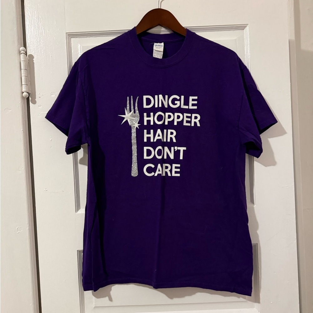 Disney Tee with Glitter Print